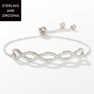 TO INFINITY BRACELET by Touchstone Crystal by‎ Swarovski ✨ NIB
